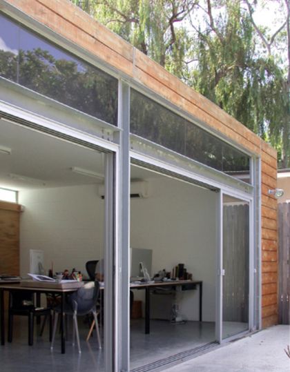 Mark Gowing Design Studio exterior detail view