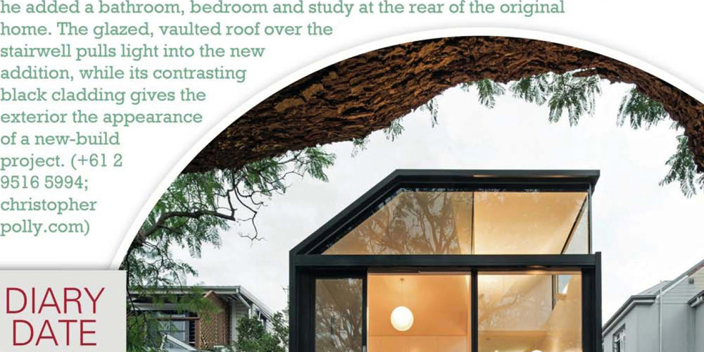 Cosgriff House has appeared in Grand Designs magazine (UK)