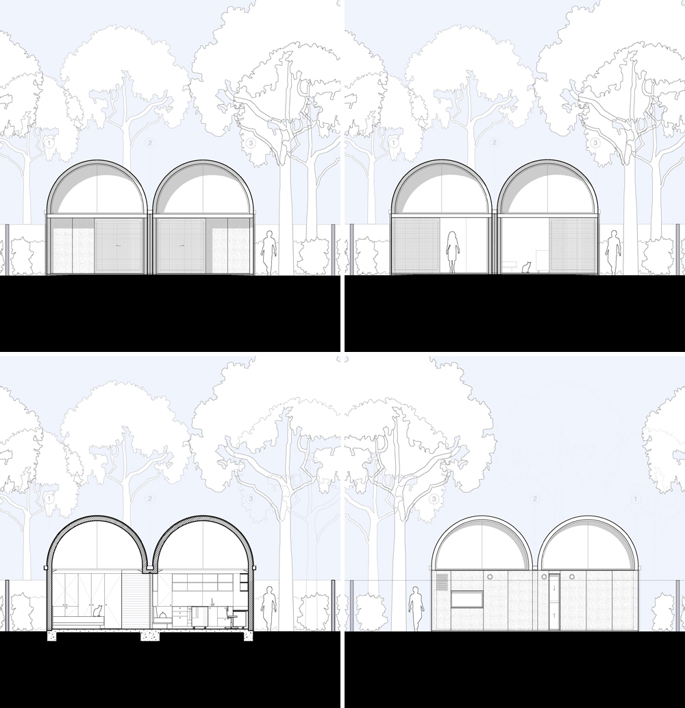 Art Studio Cabin first design option