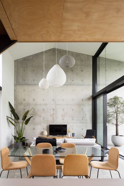 Binary House interior view