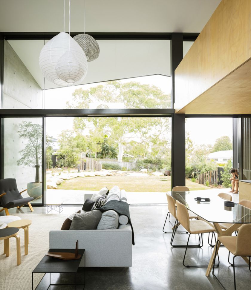 Binary House interior view