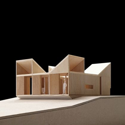 Blue Mountains House model exterior view