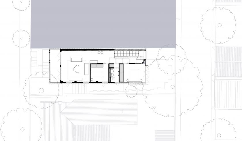 Elliott Ripper House ground floor plan and first floor plan
