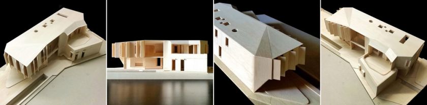 Flexion House concept model views