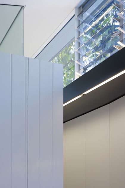 Haines House joinery & highlight glazing detail