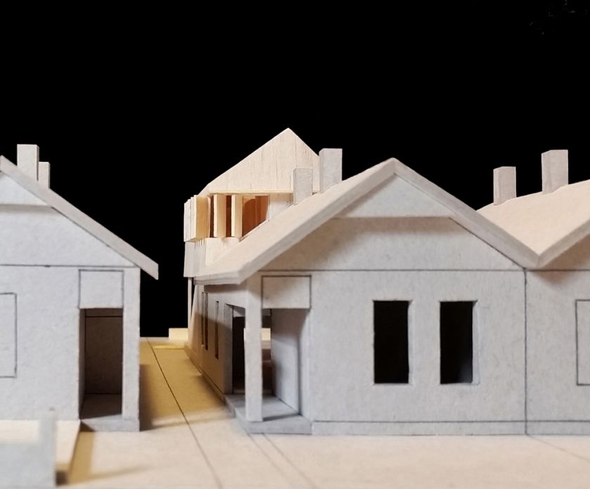 Haoui House model streetl view
