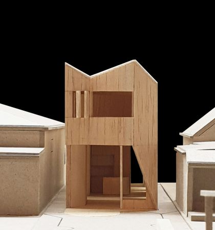 National House model exterior rear view