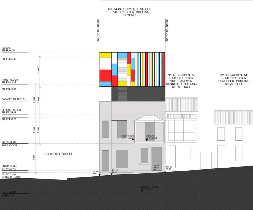 Surry Hills Offices & Showroom elevation