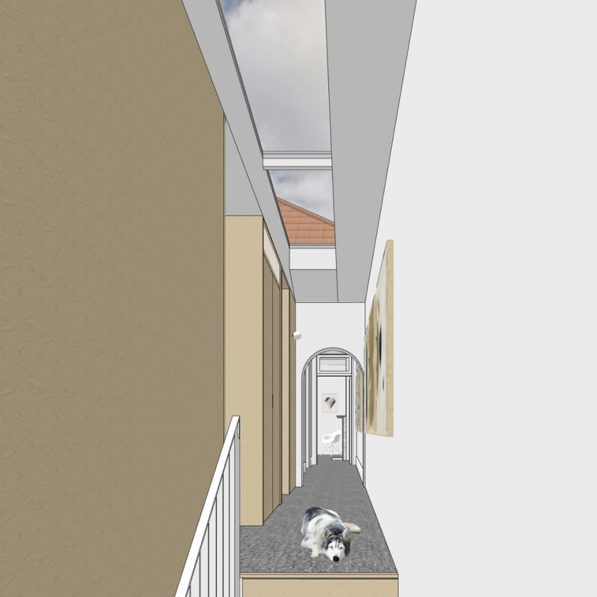 Trafalgar House first floor interior visualisations