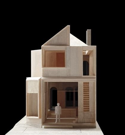 Trafalgar House model rear veiw