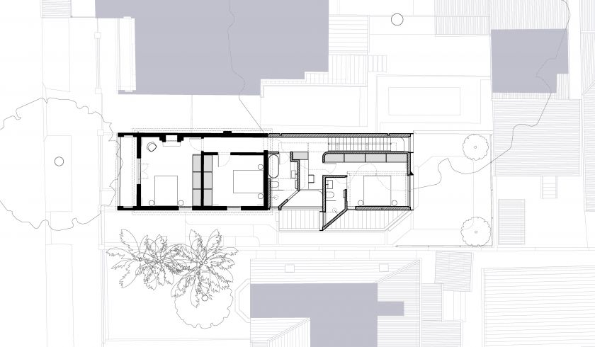 Trafalgar House ground floor plan and first floor plan